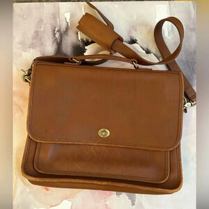 ! Vtg Coach 5181 Shoulder Bag COLEBROOK Messenger Bag Briefcase British …
